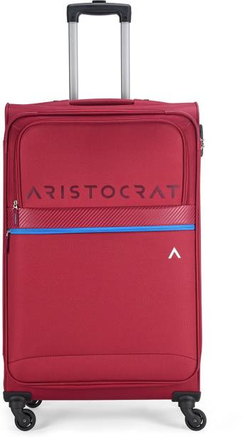 ARISTOCRAT Brezza 4W Strolly (E) 58 Red Cabin Suitcase ...