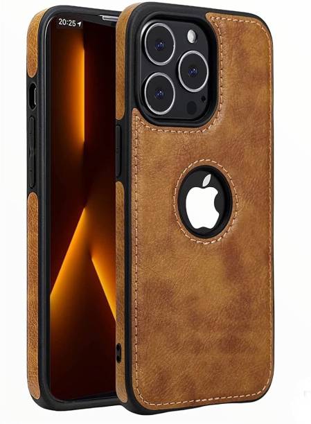 mytB Back Cover for iPhone 13 Pro Max Case Luxury Leather Vintage Slim Soft Grip Protective Cover