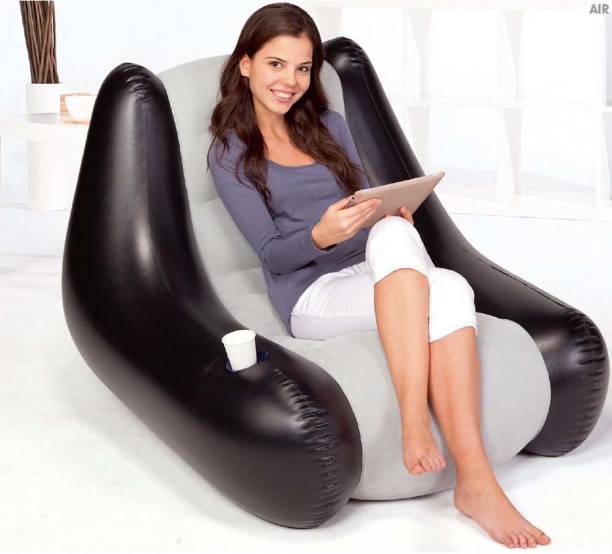 IBS Velvet 1 Seater Inflatable Sofa