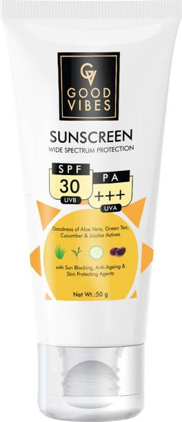 GOOD VIBES Wide Spectrum Protection Sunscreen with SPF 30 - SPF 30