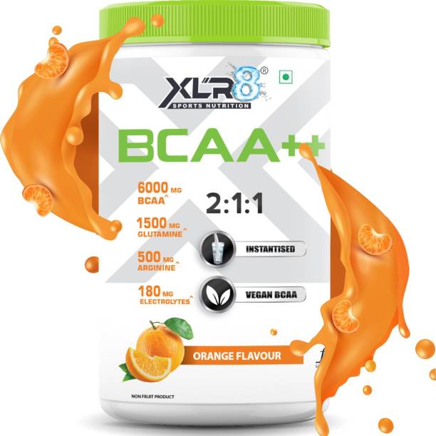 XLR8 BCAA++ Powder Supplement - Vegan Instantised BCAA