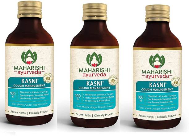 MAHARISHI ayurveda Kasni | Relief From All Types of Cough | Non-drowsy Formula | 100% Ayurvedic