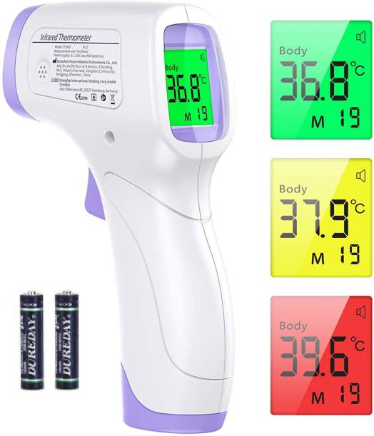 MCP AD-801 Infrared Thermometer Non Contact Digital Thermometer C and F Thermal Scanner for Adults and Kids Fever Measurement Thermometer