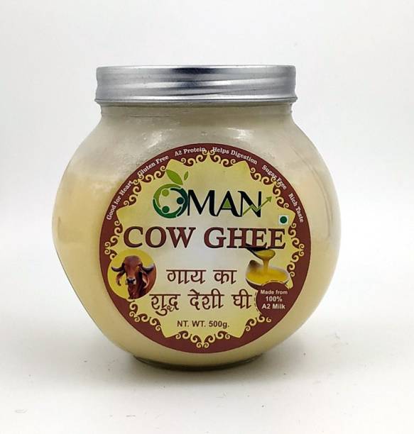 Oman Cow Deshi Ghee 500 g Glass Bottle