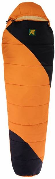 Rocksport Camplite 0 C to 10 C Orange/Black Mummy Shape Sleeping Bag