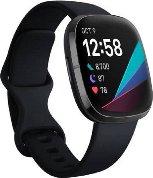 FITBIT fitbit sense smartwatch alexa built in- black Smartwatch