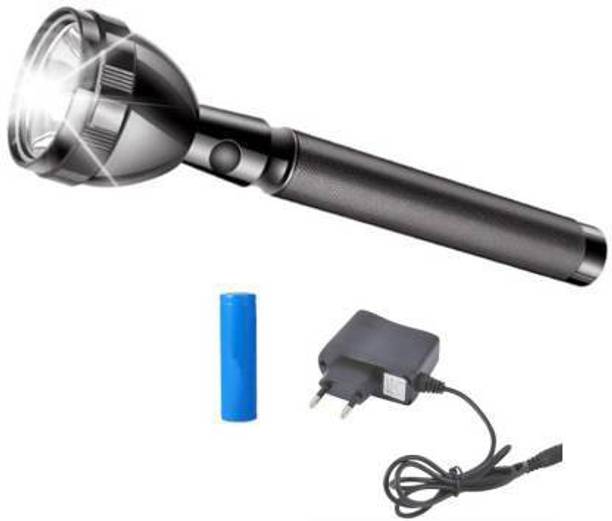 JK Sales JY SUPER High Power 2200mAh Battery 600M Rechargeable Metal Body Torch