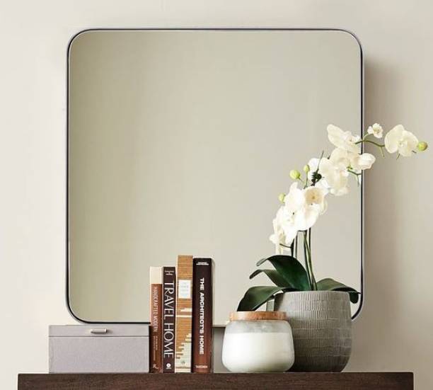 Rworld SAINT GOBAIN / MODIGUARD Ultra Mirror / HNG mirror and is durable, sturdy and easy to fit on the wall Bathroom Mirror