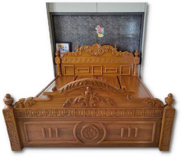 Sri Krishna Woods Solid Wood King Box Bed