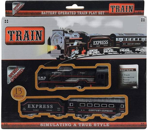 TGNSTORE Express Train Set with Fun, Interactive, Ready to Play