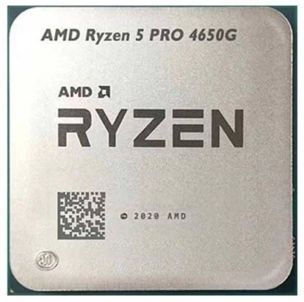amd RYZEN 5 PRO 4650G (Open Box OEM Processor) (11MB CACHE) 3.7 GHz Upto 4.2 GHz AM4 Socket 6 Cores 12 Threads 2 MB L2 4 MB L3 Desktop Processor