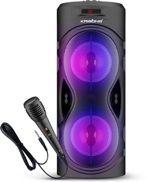 KRISONS Cylender 30 W Bluetooth Tower Speaker