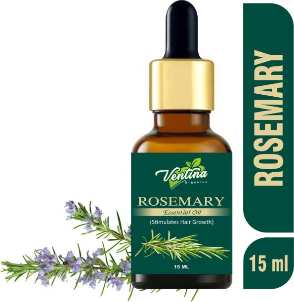 Ventina Organics Rosemary Essential Oil 100% Pure & Natural for Hair Growth, Skin, Anti Dandruff,