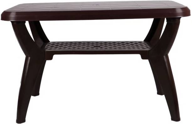AAMROSE Plastic 4 Seater Dining Table