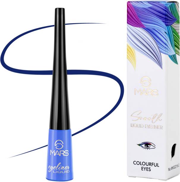 MARS Smooth Long Lasting Smudge Proof Liquid Eyeliner Colour ful Eyes 4 g