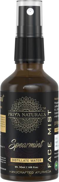 Priya Naturals Spearmint Distilled Water , Natural steam distillate of Mentha spicata (Spearmint leaves) Men & Women