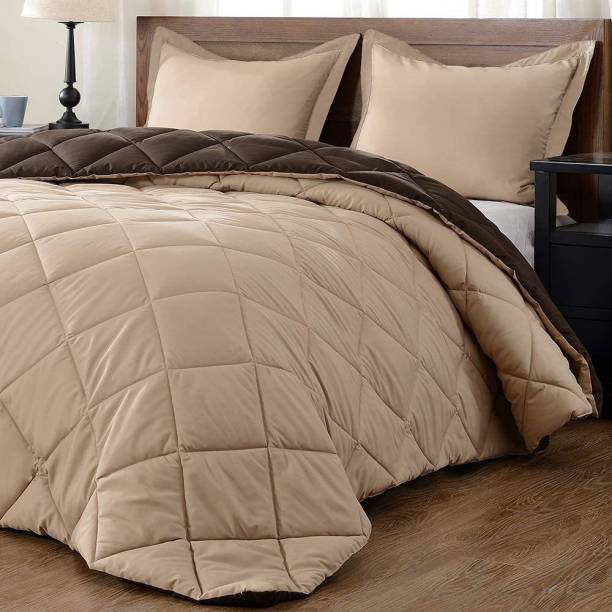 SIE STORE Self Design Double Comforter for  Mild Winter