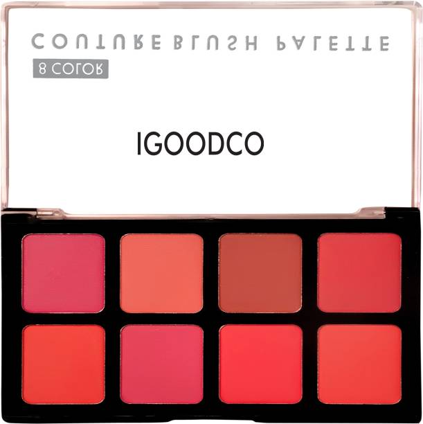 IGOODCO Angel Rose Ultra Blusher,Face Makeup Palette 8 Color Shade-03