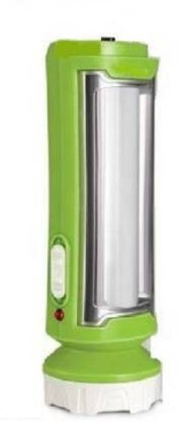 AKR LED Torch with Emergency Light Torch Emergency Light ( GREEN , WHITE ) 2 hrs Torch Emergency Light