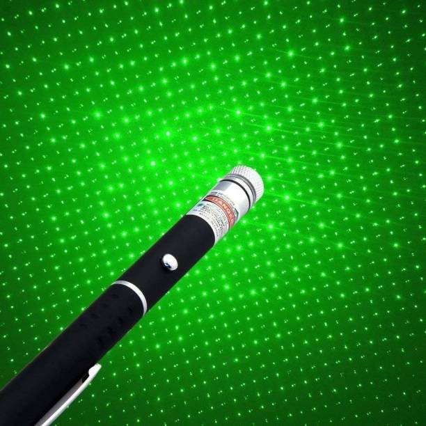 Texxus Green Laser Pointer Pen Disco Light 5 Mile + Battery Pack of 1