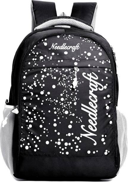 needle craft Medium 30 L School and Laptop Bag Astro - 3 Compartments / With Rain Cover 30 L Laptop Backpack