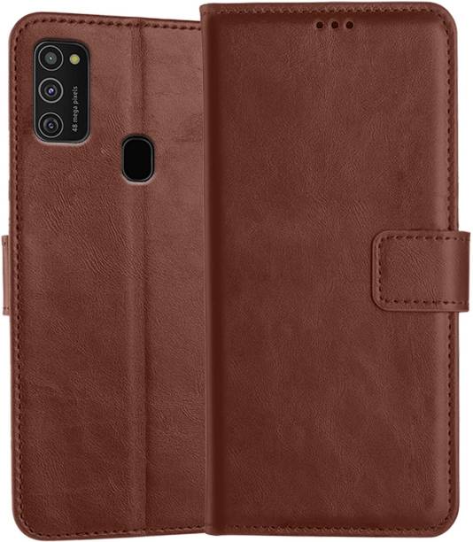 Orosky Flip Cover for Samsung Galaxy M21