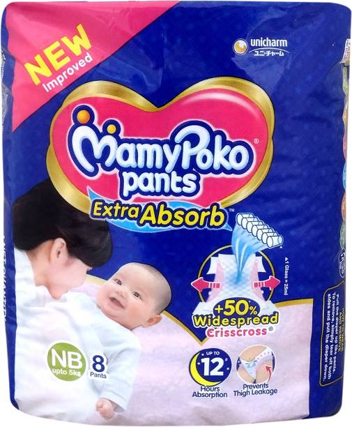 MamyPoko Extra Absorb Pants - New Born