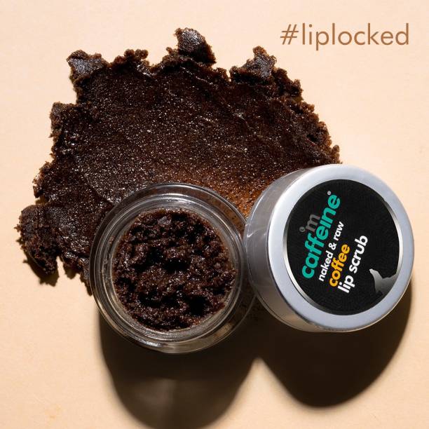 MCaffeine Coffee Lip Scrub for Chapped & Pigmented Lips - 100% Vegan with the Goodness of Coffee