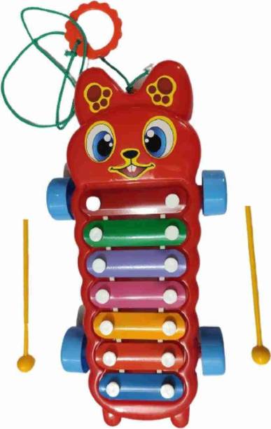shoptrack Musical sound instructions toys with 7 Note | Babies Toddlers Months multicolor
