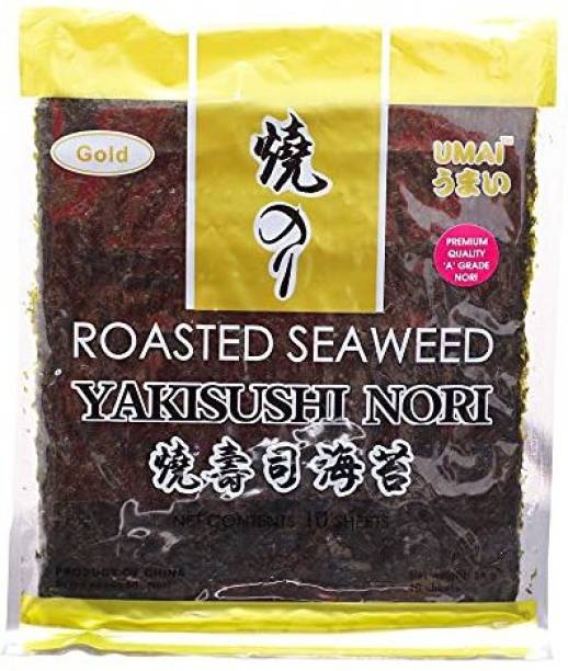 UMAI Gold Premium Nori Seaweed 50 Sheets 50 Pieces