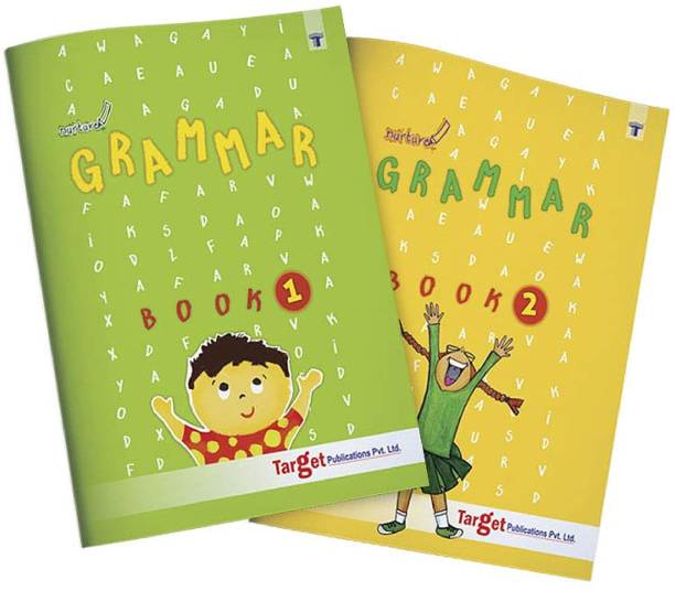 Nurture English Grammar And Composition Books For Kids | 5 To 8 Year Old | Practice Exercises With Colourful Pictures For Primary Children | Book 1 And 2 - Set Of 2 Books