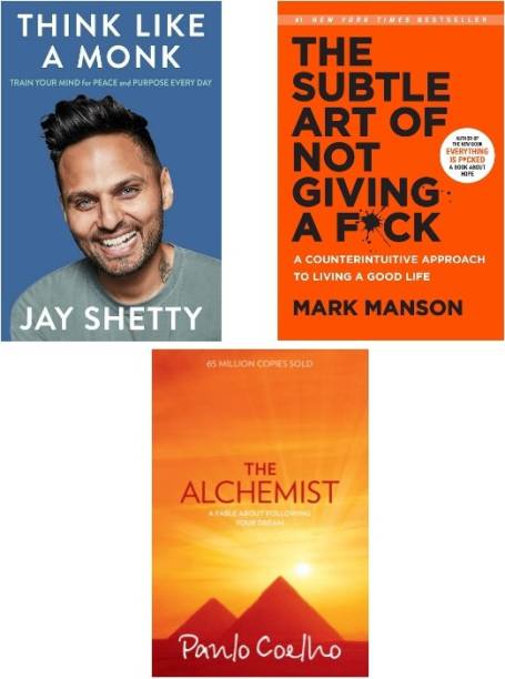 Best Selling 3 Combo Books: Think Likemonkk + Subtel Artt + Achemist (Papperback, Jay Shetyy)