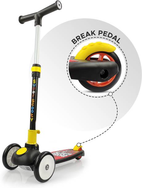 Miss & Chief by Flipkart Smart Kick Scooter, 3Adjustable Height, Foldable, PVC Wheels for Kids (3+ Years)