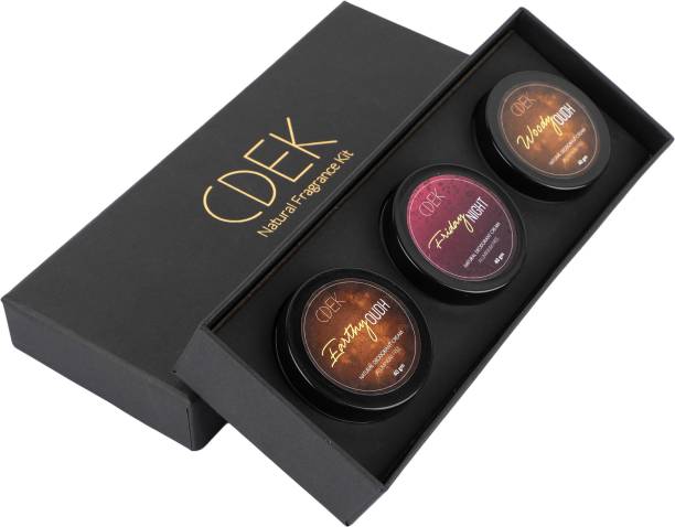 CDEK Oudh And Aromatic Natural Fragrance Kit Gift Set Deodorant Cream  -  For Men & Women
