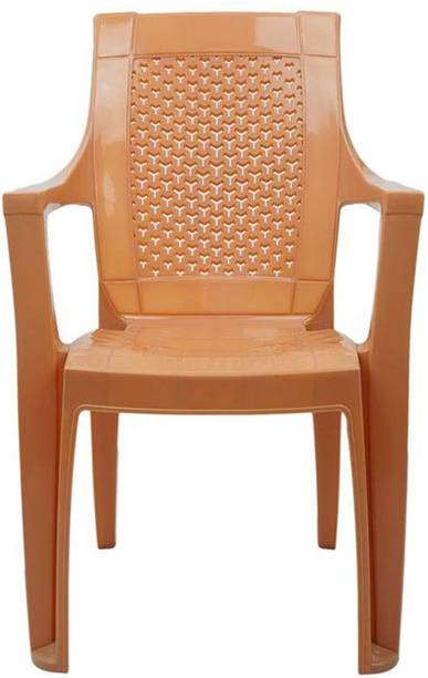 Patio 59 x 58 x 93 cm Indoor & Outdoor Chairs Weatherproof & Stackable Garden Home & Party Duramax Queen High Back Plastic Armrest Dining Sturdy & Durable White