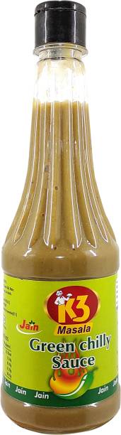 K3 Masala Jain Sauce With No Onion/Garlic Green Chilli Sauce/Catchup . Sauce