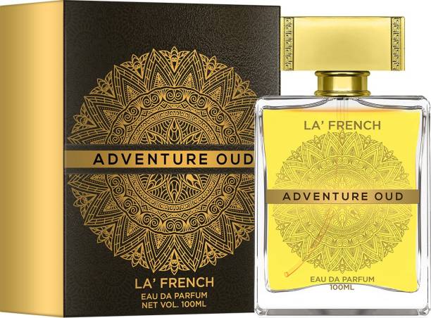 La French Adventure Oud Parfum, with Long Lasting Fragrances, 100ml, For- Men and Women Eau de Parfum  -  100 ml
