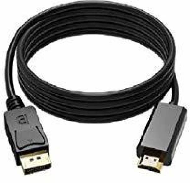 Terabyte 1.5 Meter Display Port to HDMI Cable 1080P Full HD Video Gold Plated DP Display Male Port to HDMI Male Cable 1.5 m HDMI Cable