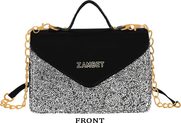 ZAMBET Black Sling Bag Model Name sling bags for girl stylish side bag for girls casual women sling bag