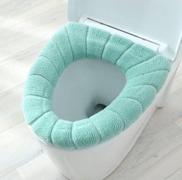 SWISS WONDER Cotton Toilet Seat Cover
