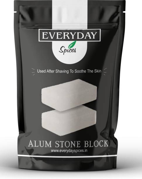 Everyday Spices Alum Stone Block for Shaving |Skin (Fitkari)