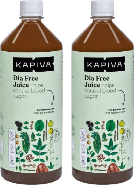 Kapiva Dia Free Juice - Controls Blood Sugar Levels, Lowers Bad Cholestrol