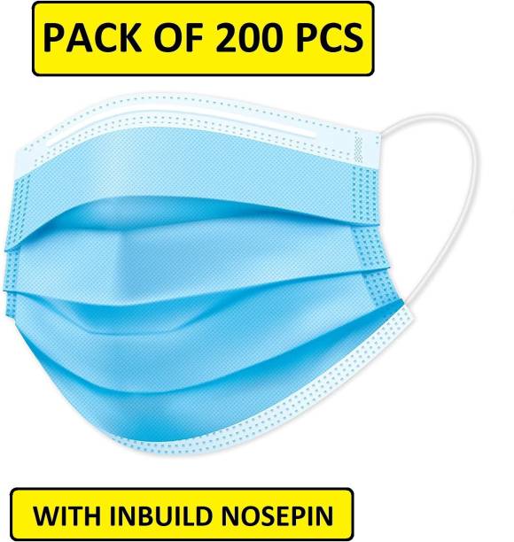 Medicos COMBO-1-200 Surgical Mask With Melt Blown Fabric Layer