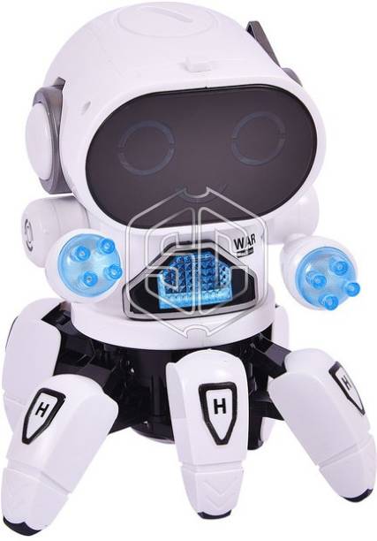 Smartcraft Pioneer Robot Colorful Lights and Music, All Direction Movement Robot
