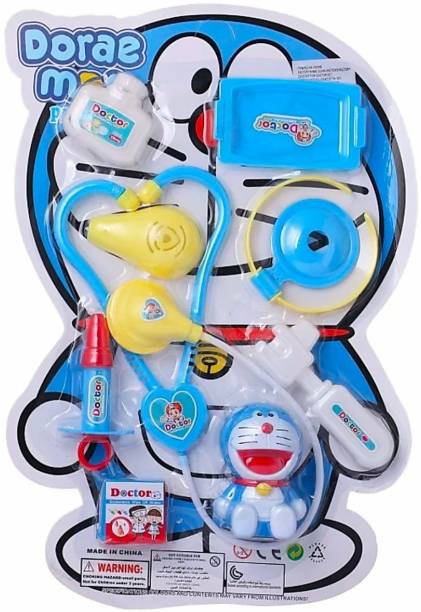 TOGROW Doraemon Doctor set blue color Kids toys 07