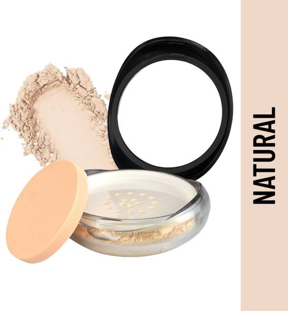 Seven Seas Infinite Touch Loose Powder Compact SPF-18 For All skin Type Fills Fine Lines Reduce Skin Damage Compact