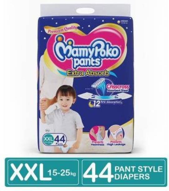 MamyPoko Extra Absorb Pant Diapers - XXL (44 Pieces) - XXL