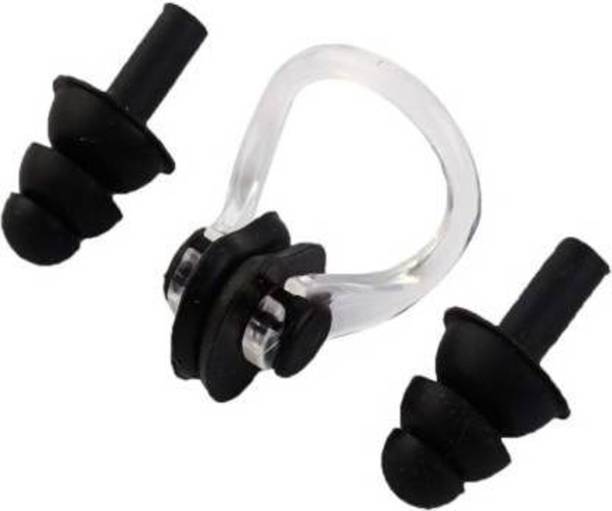 lucas Swimming clip Ear Plug & Nose Clip Ideal For Men, Women Ear Plug & Nose Clip