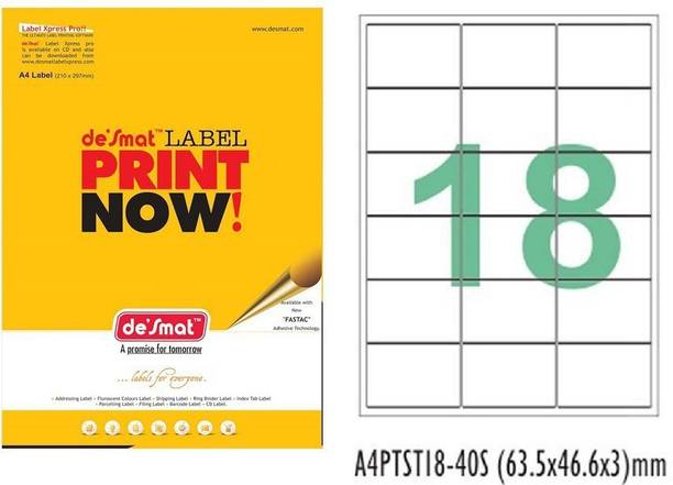 Desmat Paper Labels - Buy Desmat Paper Labels Online at Best ...