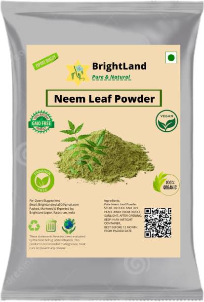 Brightland Neem powder for face Price in India